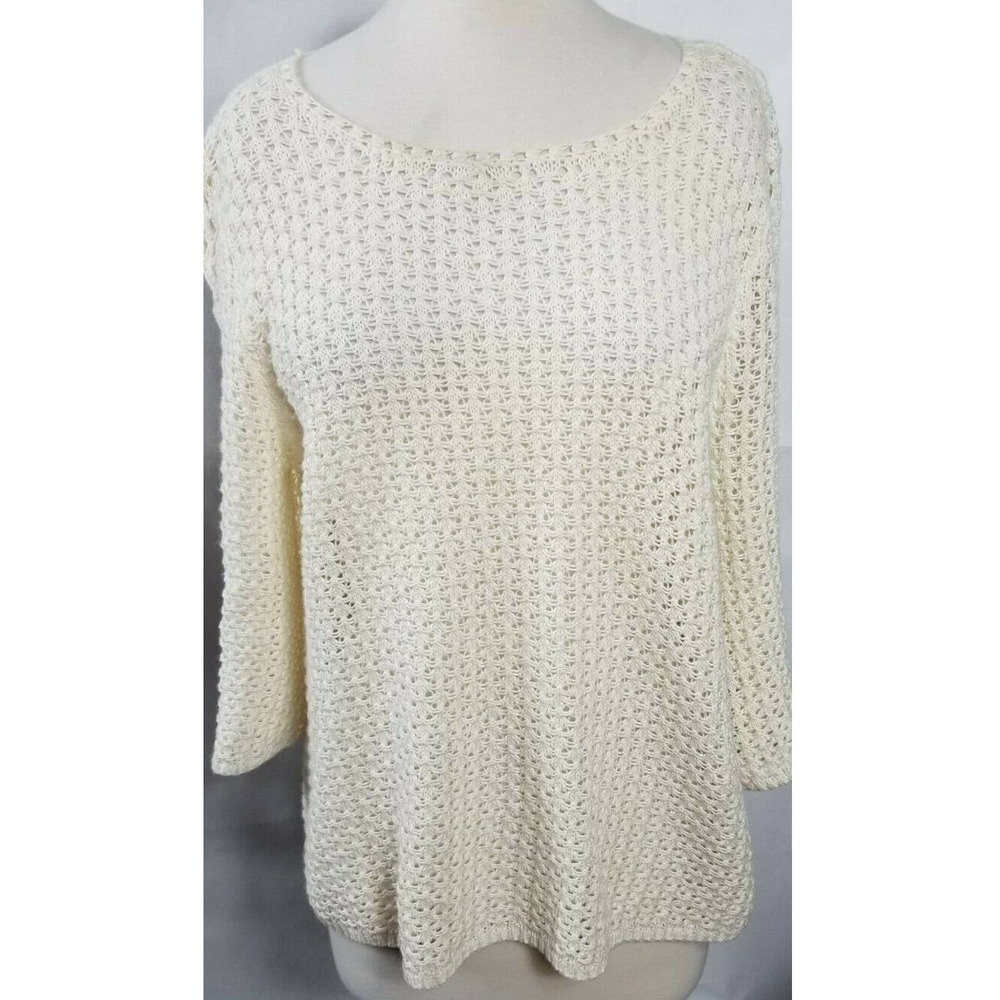 Chicos Petites Knit Sweater Size 2P Large